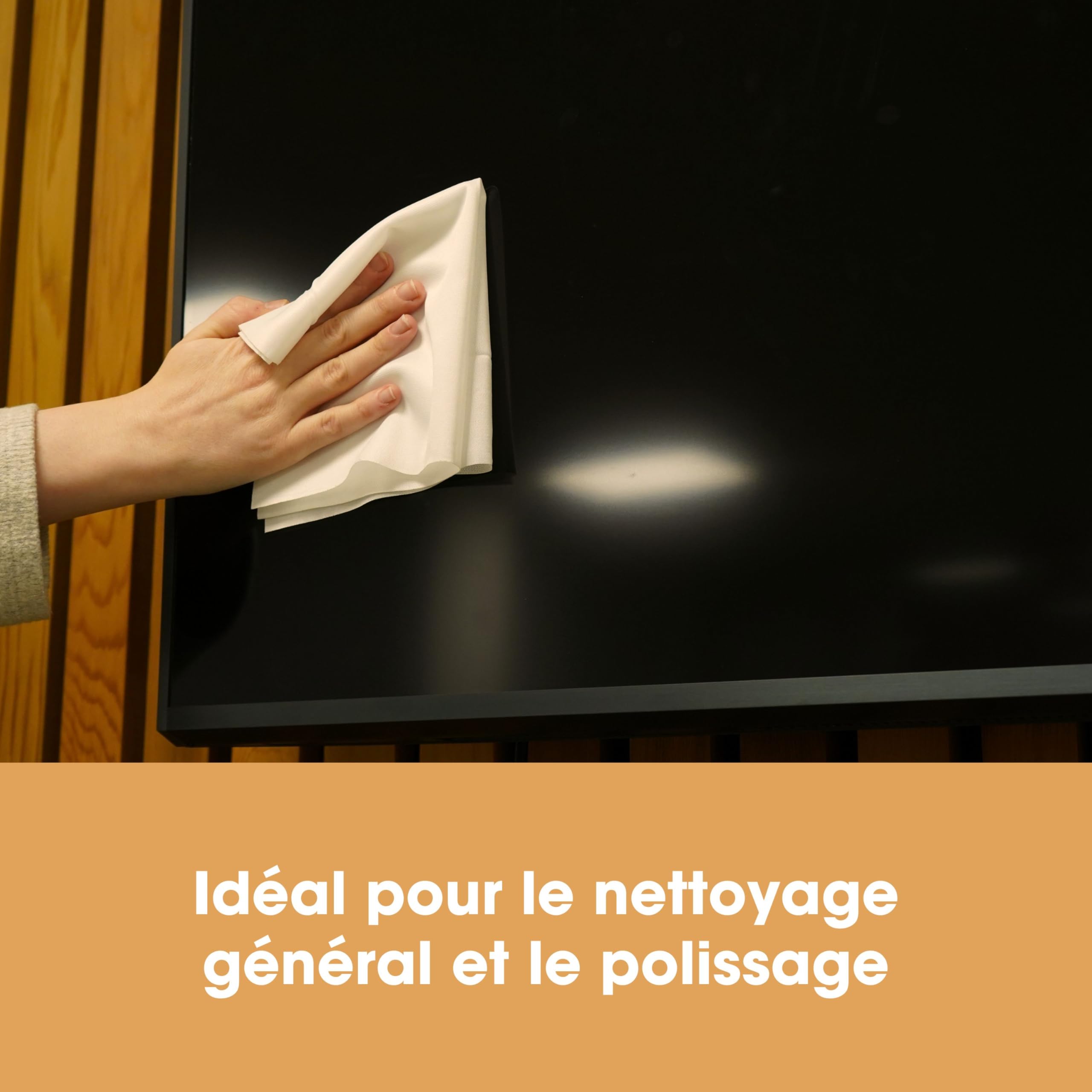 Furniture Clinic Chiffon en Coton Non Pelucheux de 10 kg – pour Nettoyer, polir, polir, cirer et essuyer.