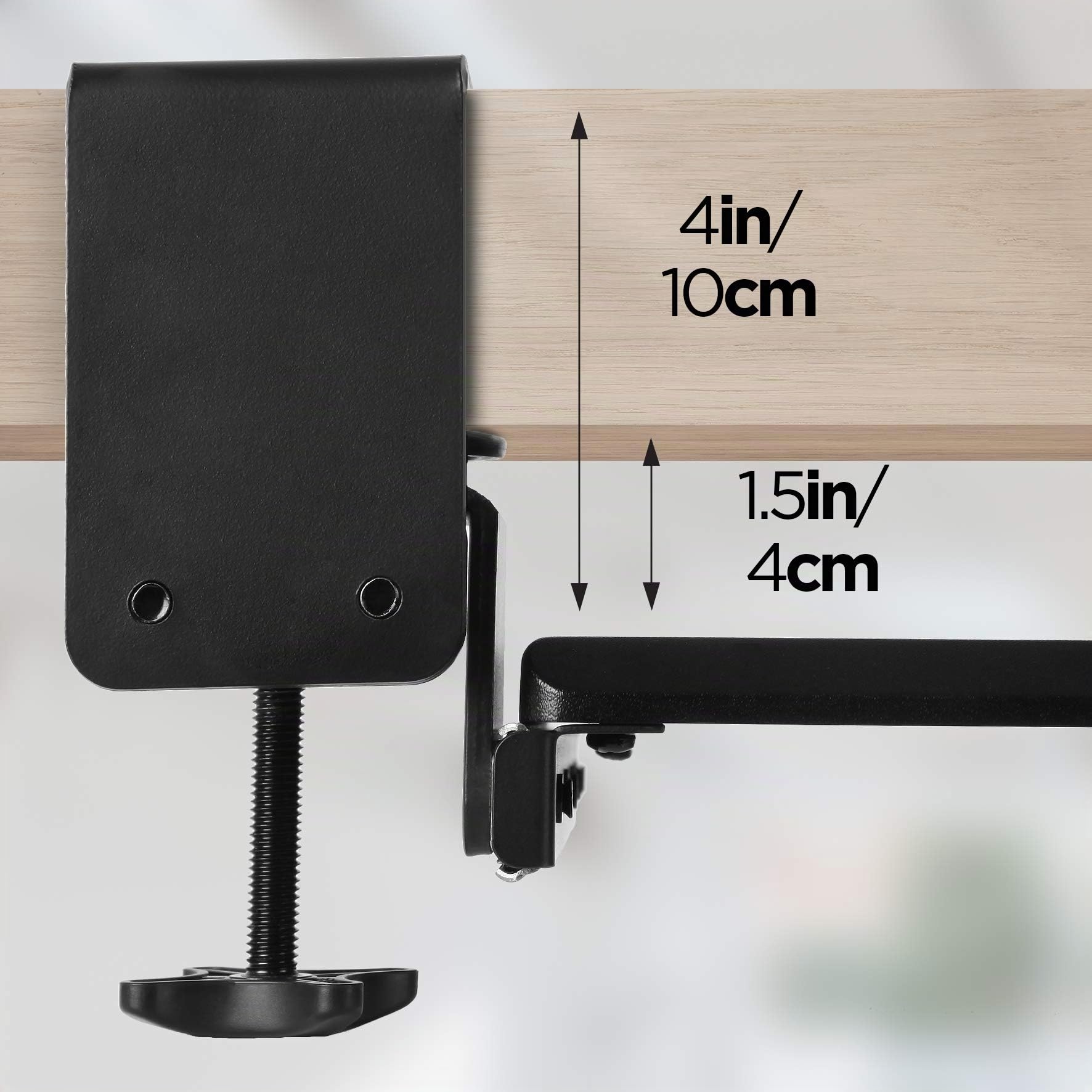 Duronic DKTPX1 Supporto scorrevole per tastiera e mouse/laptop/documenti – Consente di aggiungere un supporto tastiera sotto il tavolo – Costruzione robusta e duratura