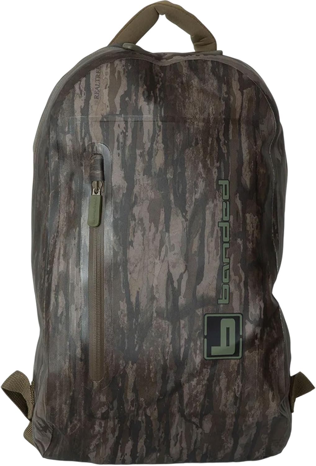 Banded Arc Welded Micro Backpack | Waterproof Hunting Pack w/Dura-Max 600D Exterior, Welded Seams, Padded Straps & Carry Handle, Marsh Brown