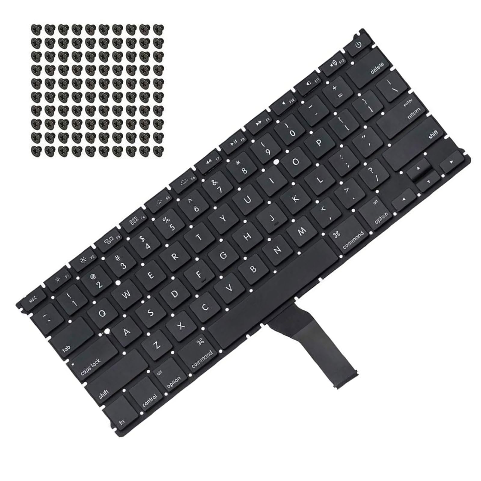 Clavier MacBook Air 13 QWERTY US avec kit de vis de remplacement - 7