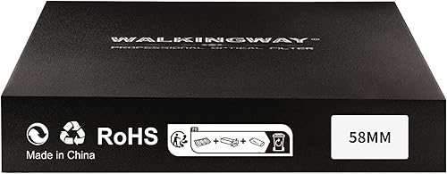 Miniatura 10 de Walking Way Filtro de difusión de niebla profesional 14 negro de 2.283in de enfoque suave, filtro de difusor circular, filtro de difusor suave de