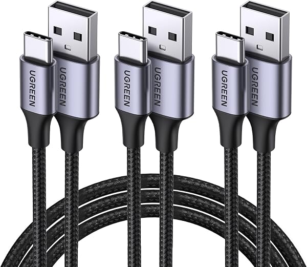 UGREEN USB A to USB C Cable 3-Pack Fast Charging 1M