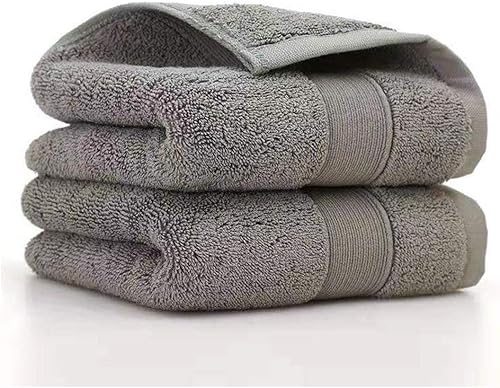 Vista 36 de Lchkrep Toallas de mano de baño (14 x 30 pulgadas), toalla de mano de algodón suave súper suave altamente absorbente para baño, manos, cara