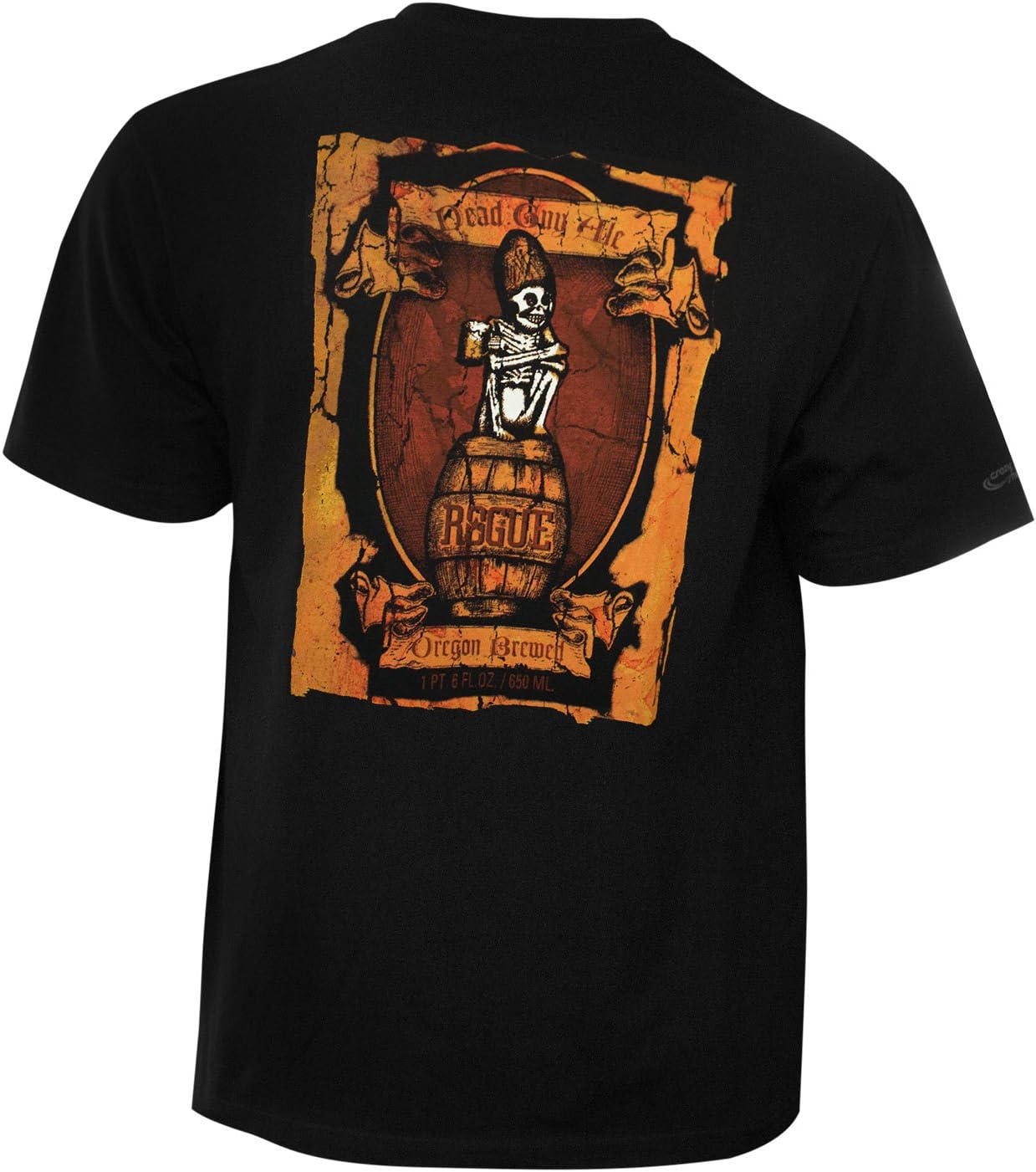 Rogue Ales Dead Guy Oregon Brewery Tee Shirt Medium