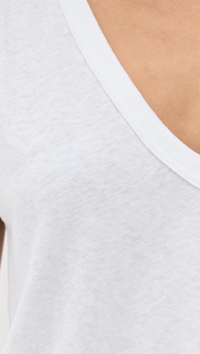 Leset Women's Laura V Neck Tee - Image 6