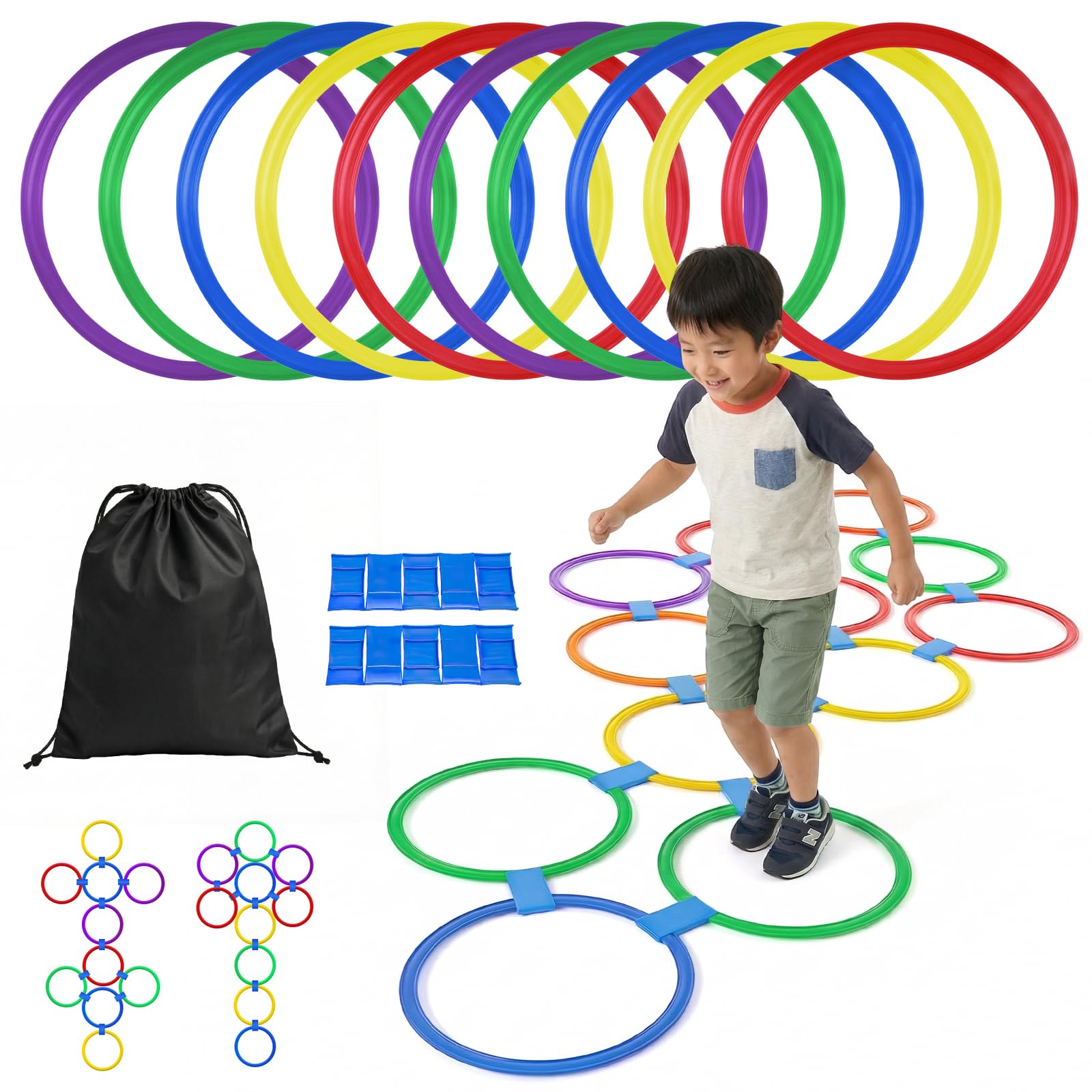 Amazon.co.jp: ケンケンパリング けんけんぱ リング 選べる 28cm 38cm