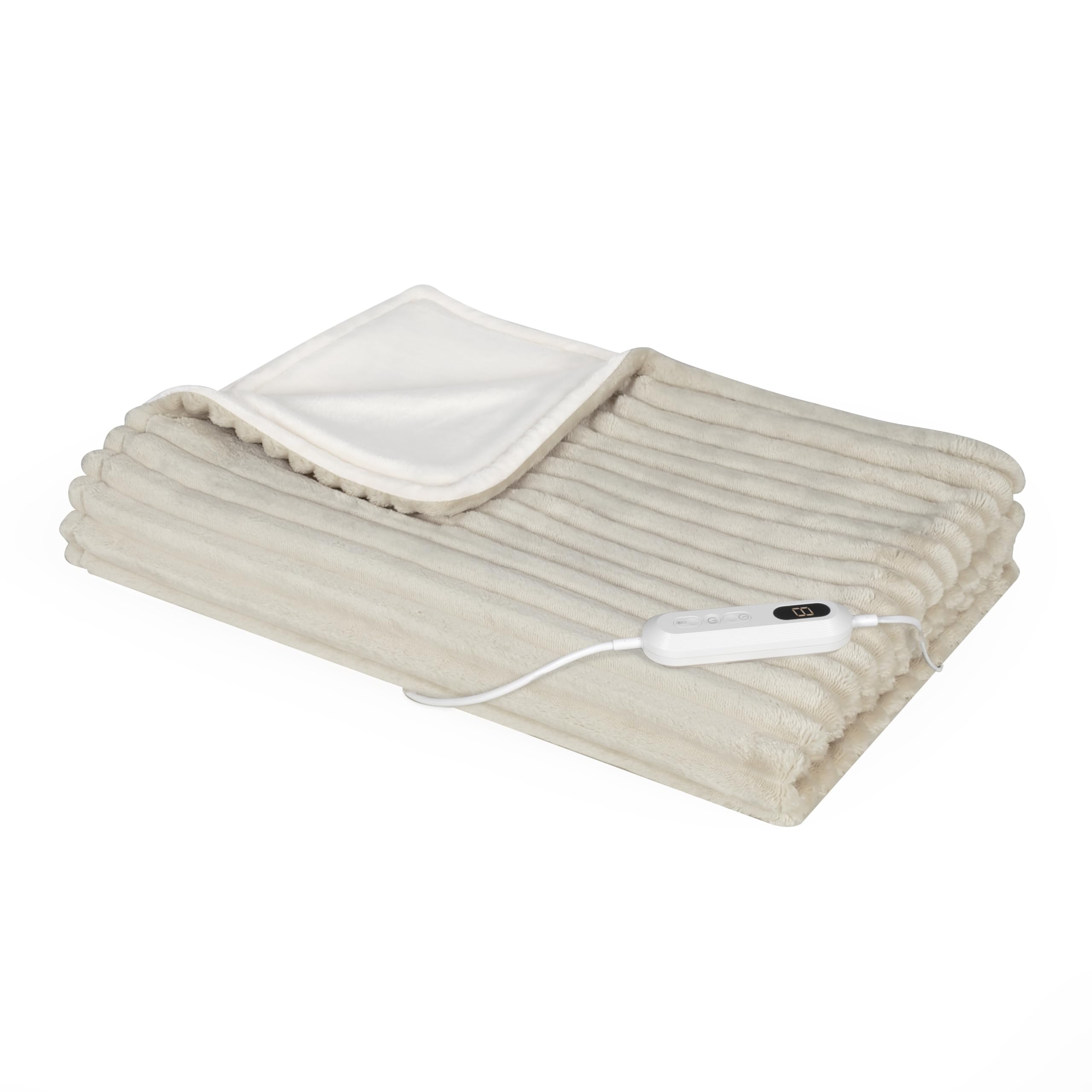 Livoo- Couverture chauffante DOS221C - 160W, 180x130cm, 30 à 45°C