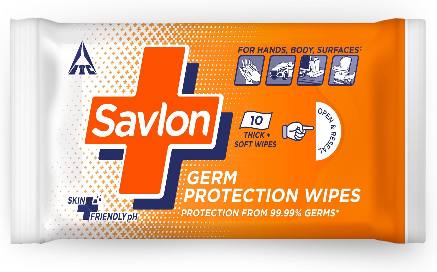 Germ Protection Wipes 10 nos Pack