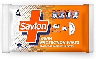 Savlon Germ Protection Wipes 10 nos Pack