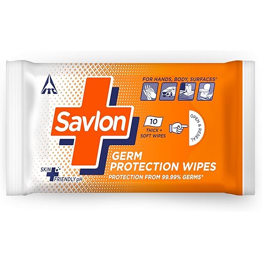 Savlon Germ Wipes 10 Pack