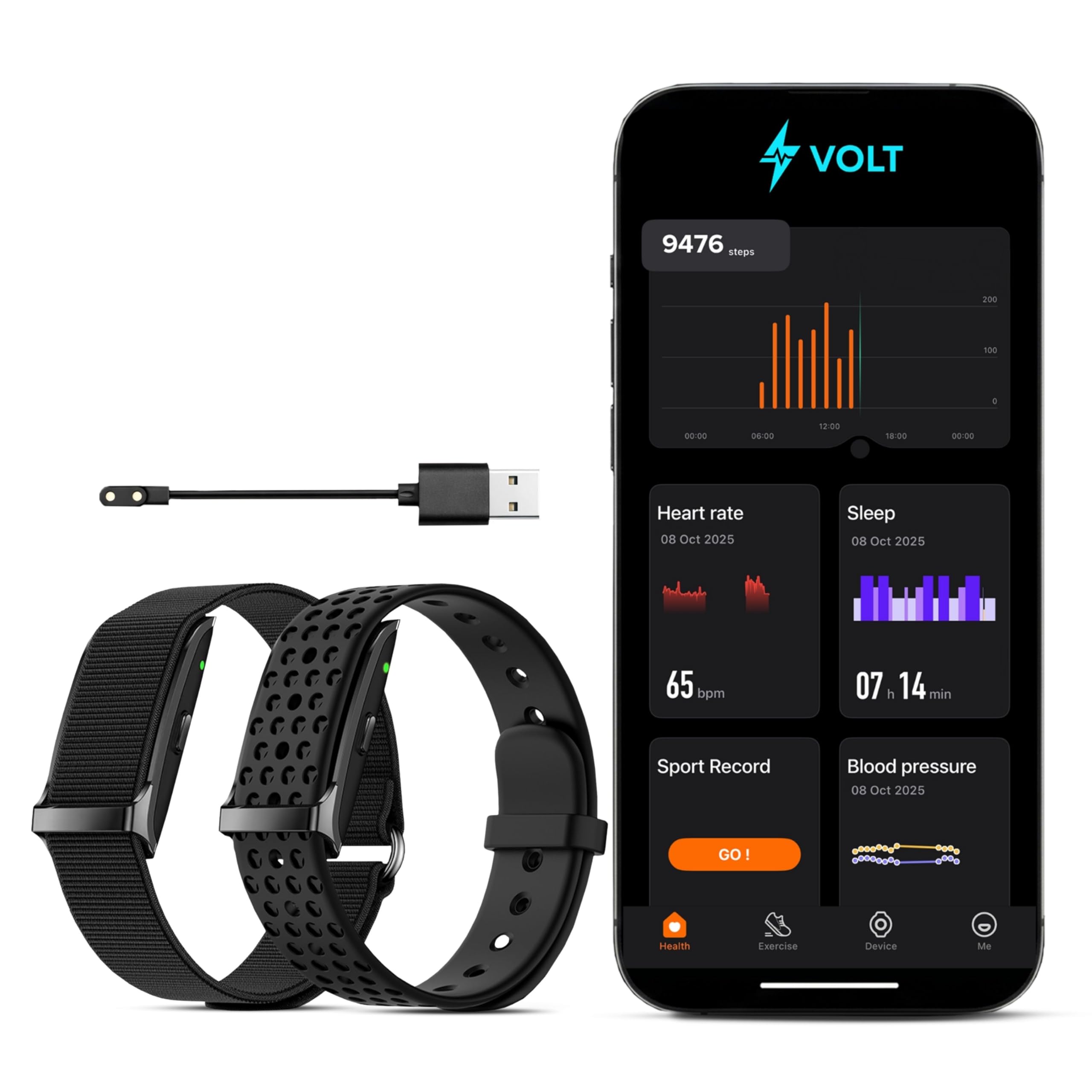 Volt Fitness Tracker Band No Subscription Review – Best Budget Option?