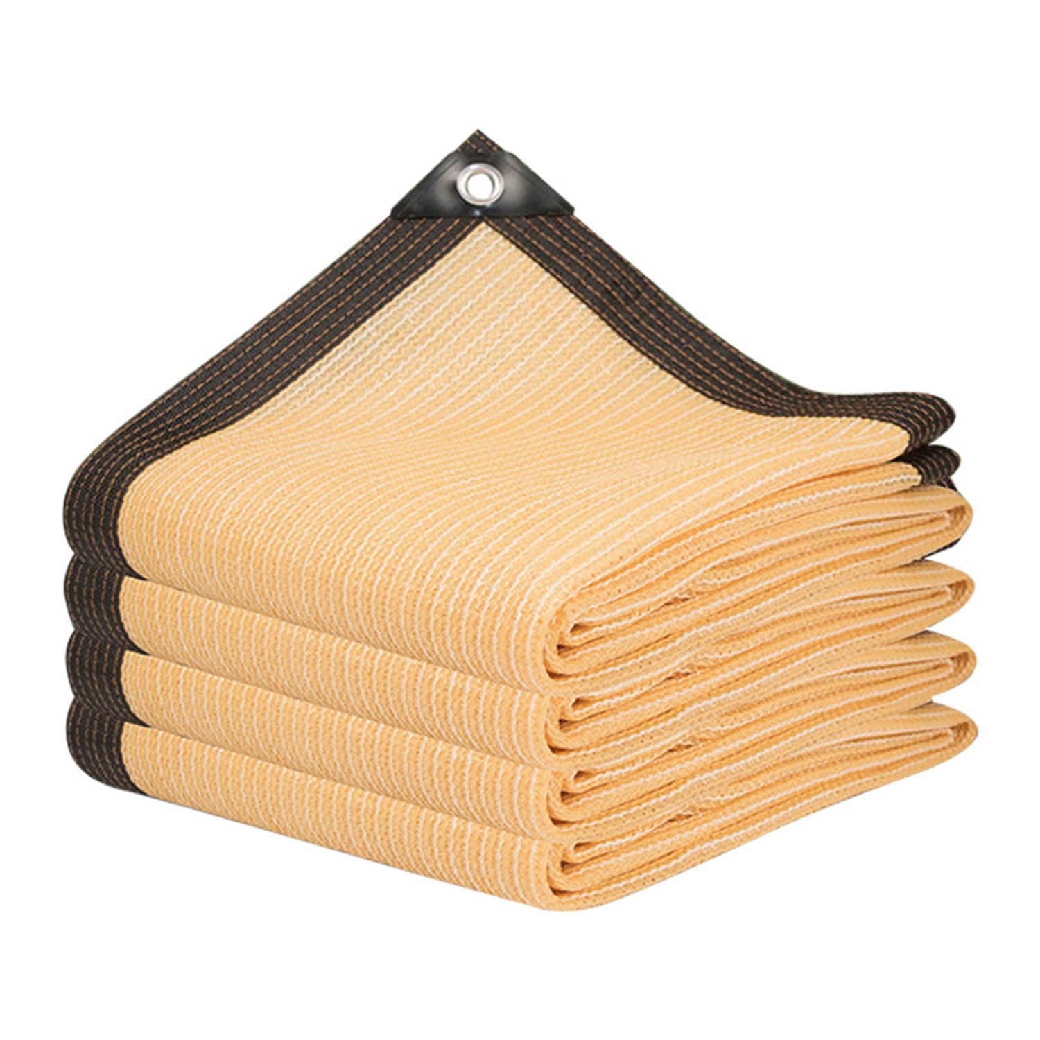 Filet d'ombrage contre forte chaleur jardin et plantes 8x10m