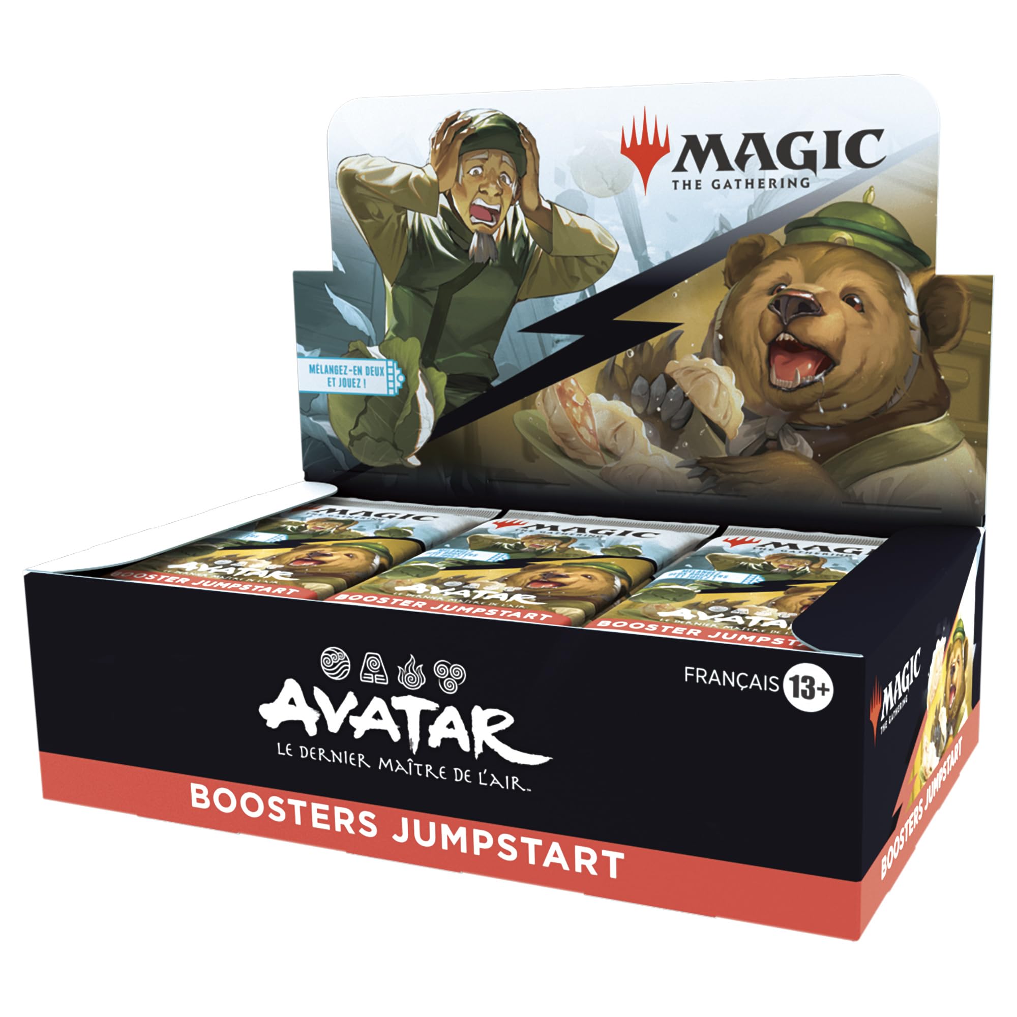 Boîte de boosters Jumpstart Magic: The Gathering | Avatar, Le dernier maître de l’air (Version Française)