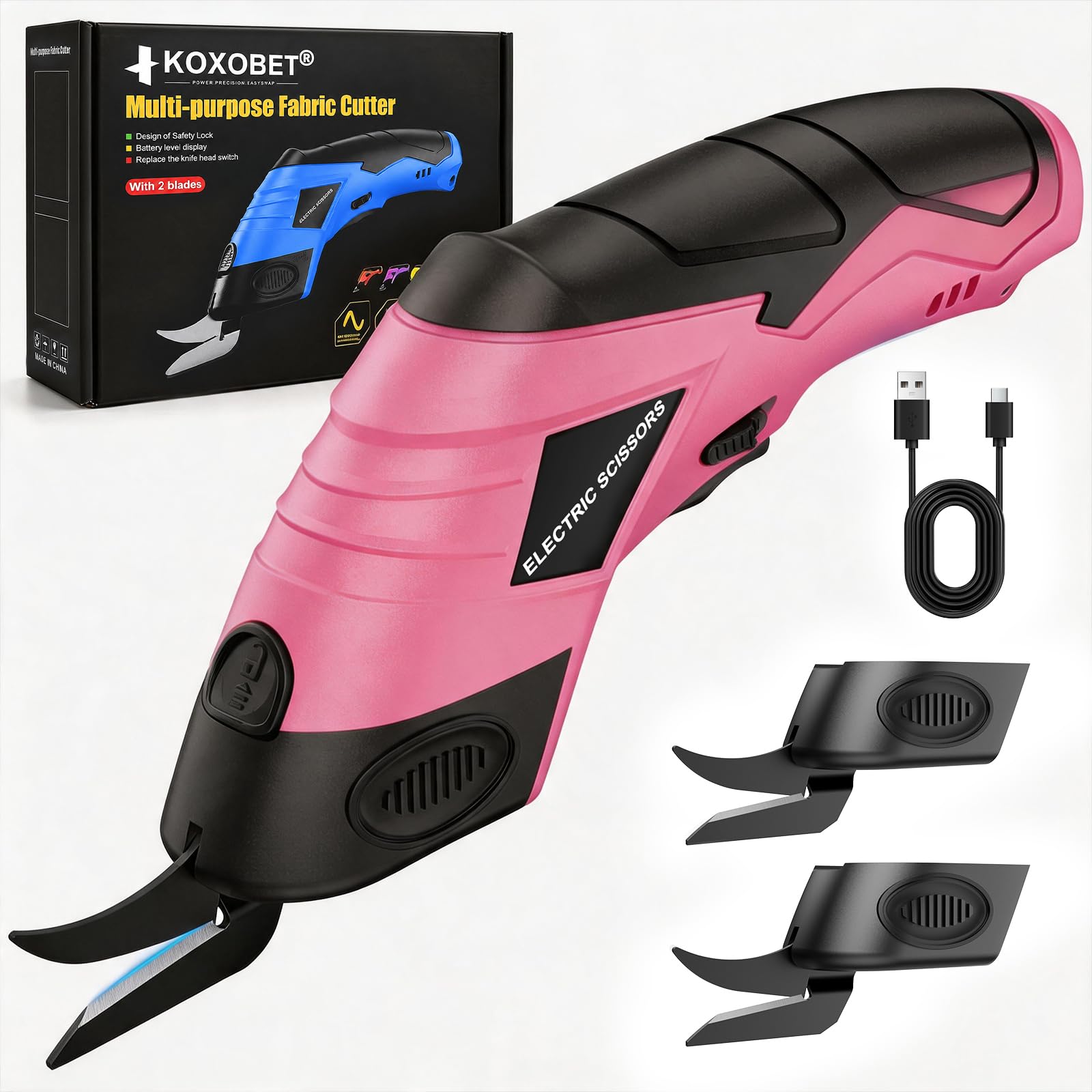 KOXOBET 2026 Upgrade Cordless Cardboard Cutter