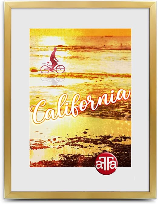 aFFa frames, California, Bilderrahmen aus Kunststoff, Hell, Rechteckig