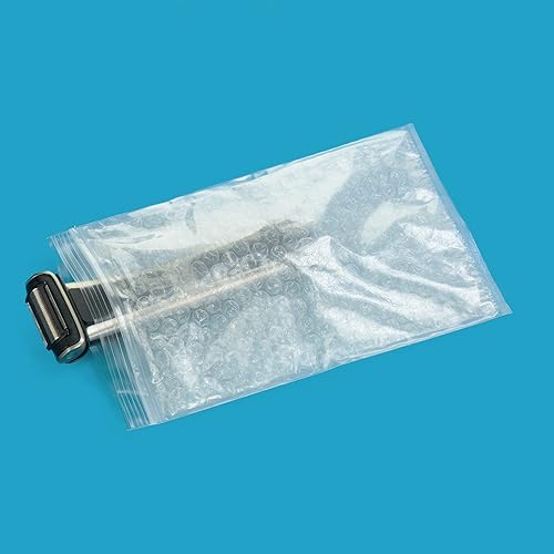 Miniatura 3 de GPI - 10 bolsas con cierre de burbujas de 6 x 9 pulgadas, 3 milímetros de grosor, resellable, reutilizable, bolsa protectora de burbujas, bolsas de