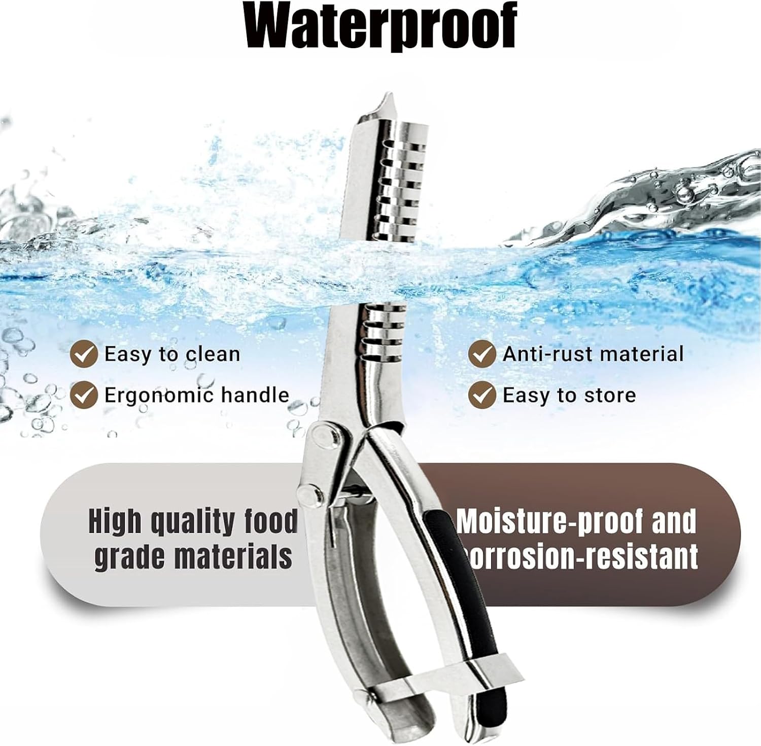 2 Sets Rib Membrane Removal Tool,Stainless Steel Rib Prep Tool Membrane Remover,BBQ Rib Prep Tool with Arc Clamp & Non-Slip Grip for Easy Rib Skinner,Kitchen Gadgets for Barbecue Enthusiasts & Chefs image 4