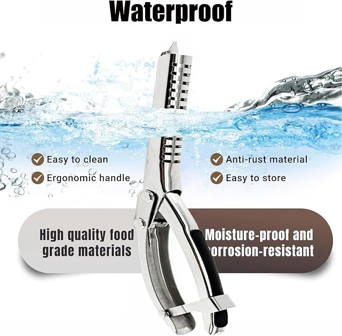 Herramienta para quitar membrana de costillas de acero inoxidable miniatura 4