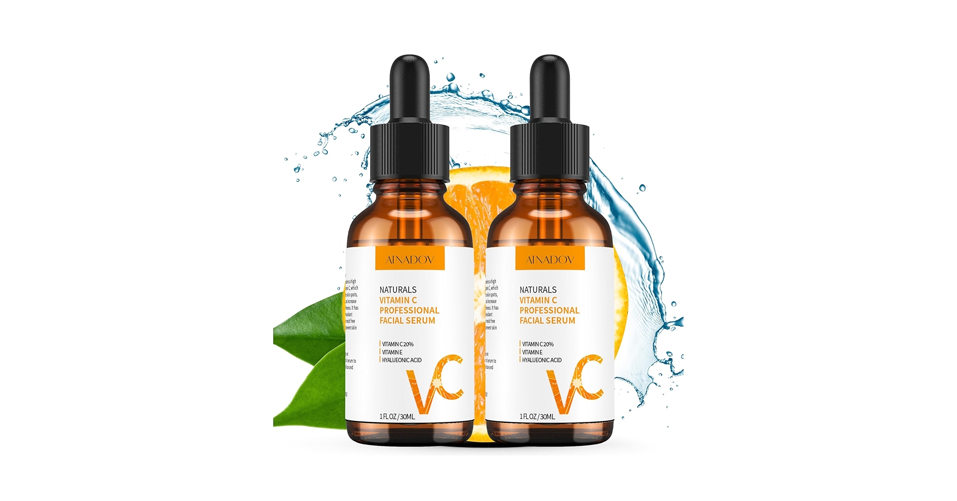 美容液 VC SERUM Advanced 20mL ADVANCED CLINICALS Vitamin C Face Serum 1.75 fl oz Anti