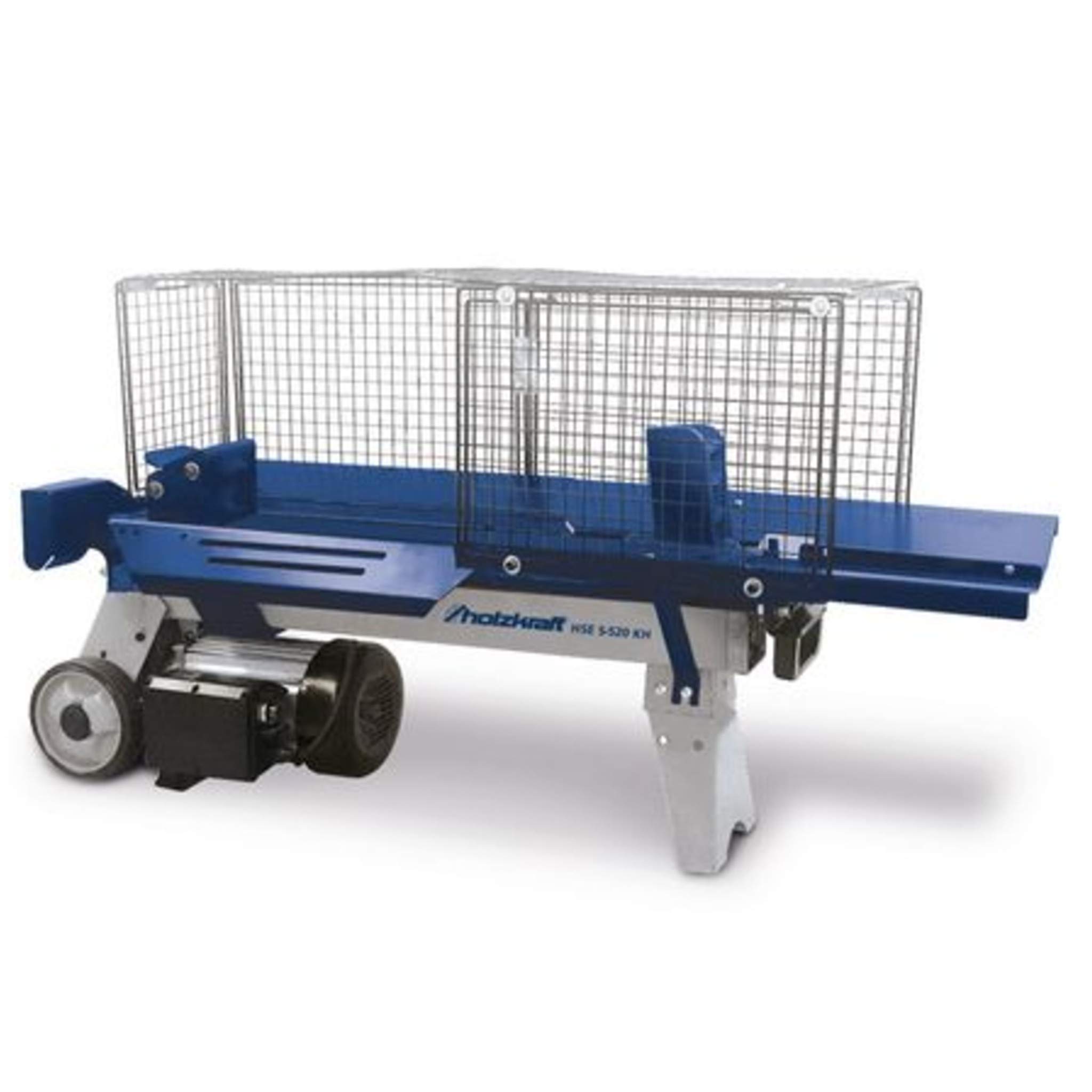 Bricoloco ASTILLADORA DE TRONCOS HORIZONTAL ELÉCTRICA | ASTILLADORA DE LEÑA ACCIONAMIENTO MOTOR ELÉCTRICO Fuerza máx. de corte 5 T. Potencia del motor 2,2 kW / 230 V