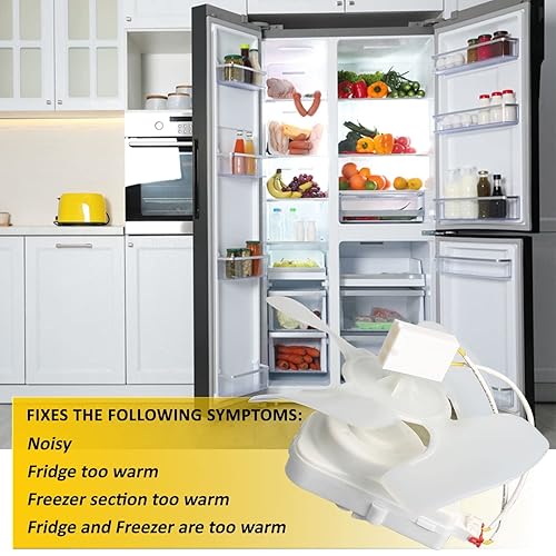 Miniatura 5 de W10124096 - Kit de motor de ventilador de condensador para refrigerador, compatible con Whirlpool, Kenmore, reemplaza AP4318657 2315558 PS1957416