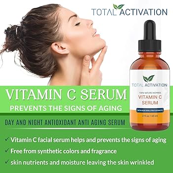 Amazon.com: Vitamin C Serum with Aloe Vera & Vitamin E, Anti