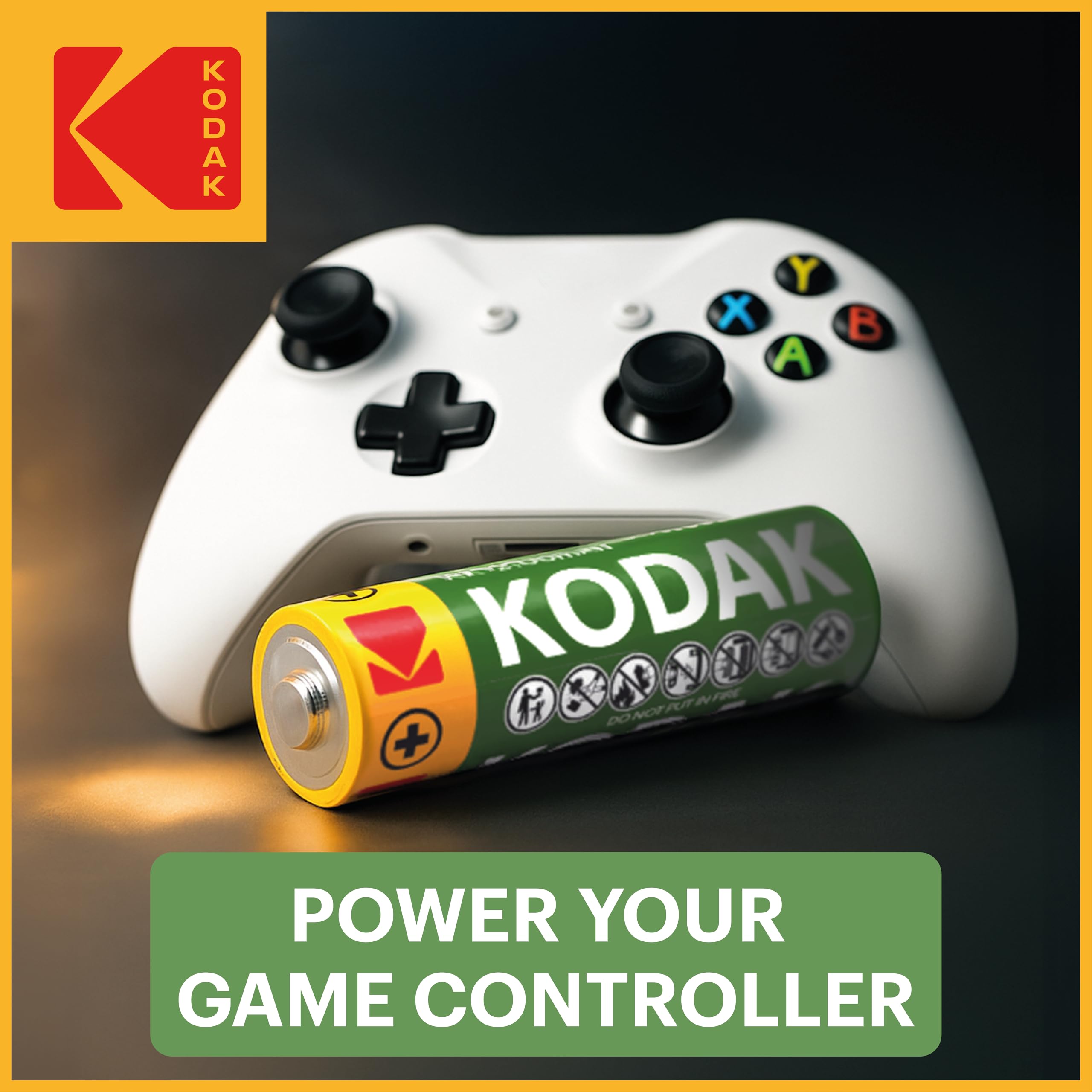 Kodak Lot de 4 piles AA rechargeables avec chargeur de batterie USB-C à 4 emplacements (sans adaptateur inclus), compatibles avec piles AA et AAA (NiMH), charge double A ou triple A, 1000 cycles de
