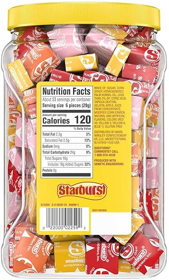 Starburst Fruit Chews, Original, 54 oz
