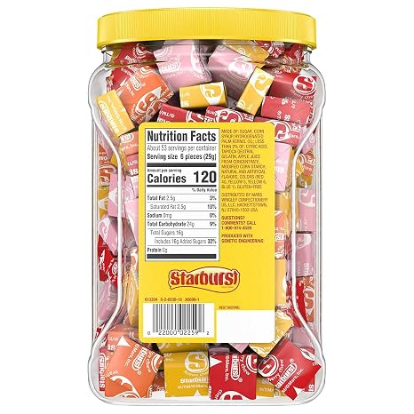 Starburst Fruit Chews Original 1.5L