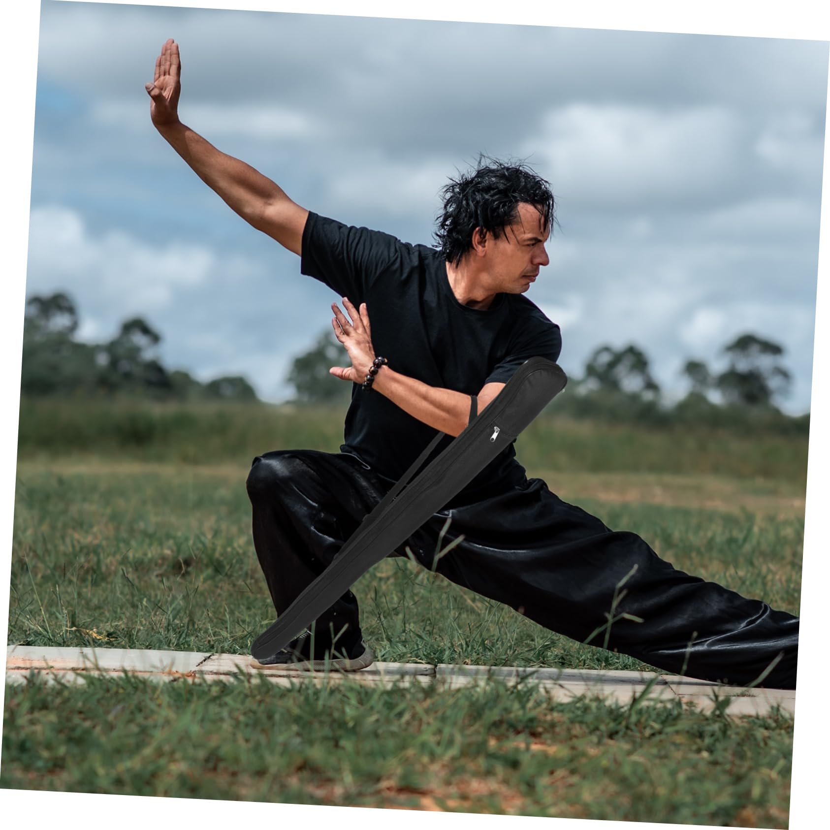 OHPHCALL Tai Chi Set Sparring Bag Fencing Bag Carrying Case Compact Storage Pouch