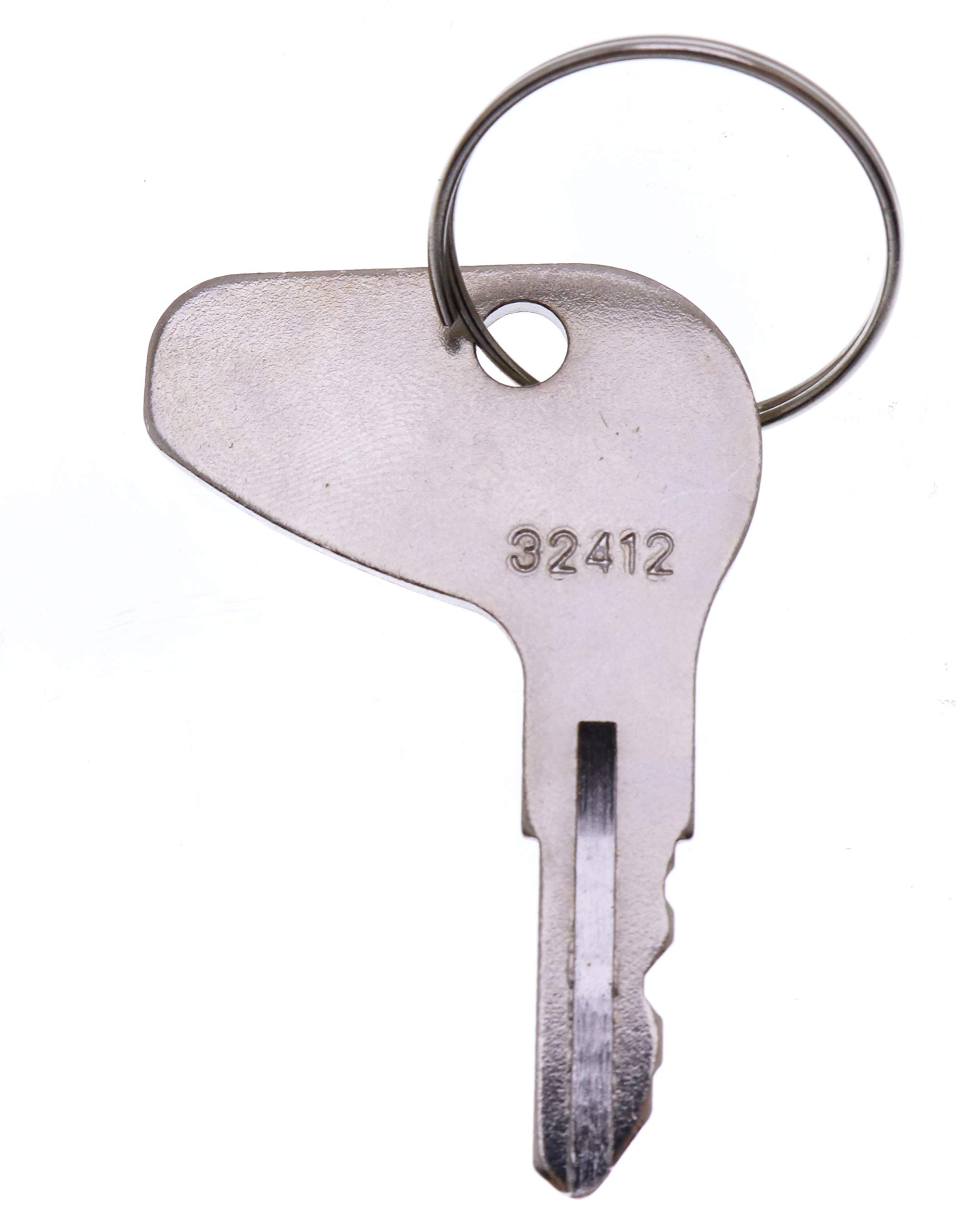 5 Chiavi Accensione Trattore Compatibili Kubota Mahindra Mitsubishi – Ricambio OEM 32412 H32412 35260-31852 - 2