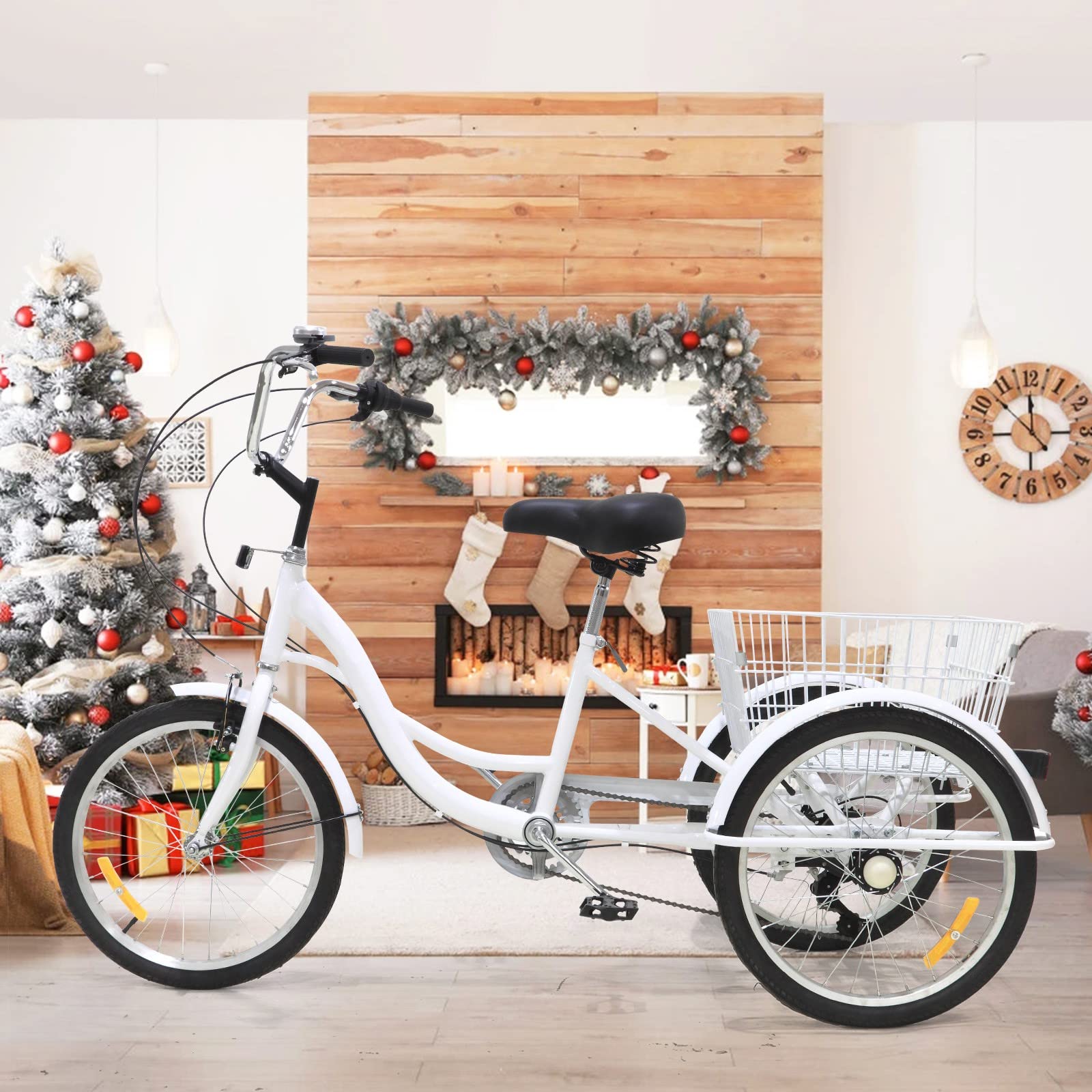 Buy Adult Tricycle 20Inch Adults Trikes Bike with Large Basket Adult