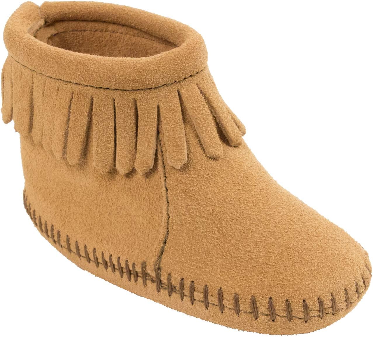 Minnetonka Back Flap Bootie (Infant/Toddler)