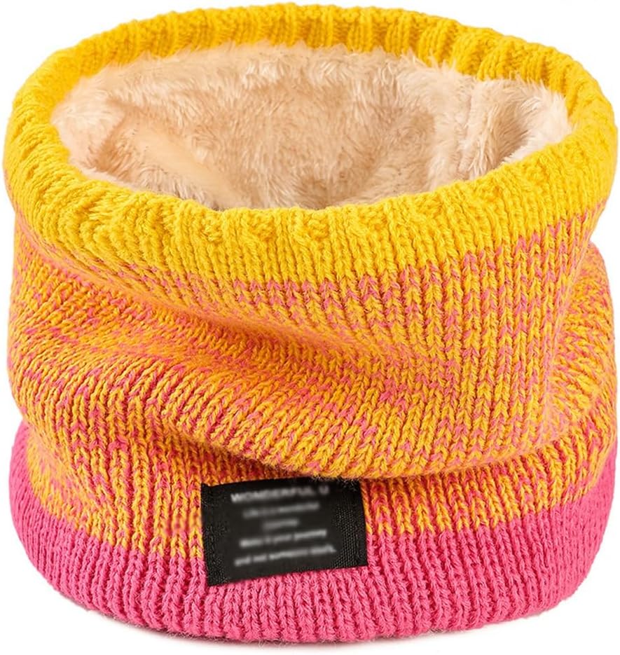 Soft Knitted Neck Warmer Sport Scarf Women Men Cover Winter Skating Warm Scarves Thick Cold-proof