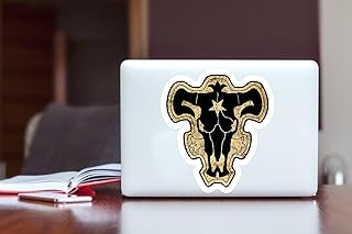 ستيكر لاصق كبير من الفينيل بتصميم شخصيات انيمي، ملصق مزخرف لأجهزة اللاب توب والدواليب، متعدد الألوان 6، مقاس 15×10 سم