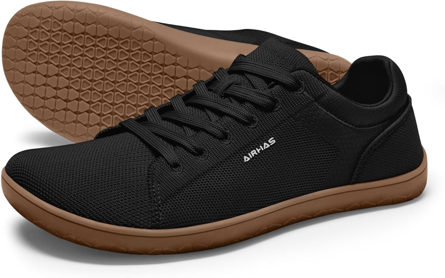 AIRHAS Mens Barefoot Shoes Lightweight Walking Shoes Wide Toe Box Flexible Zero Drop Sneakers for Men Summer Minimalist Casual Shoes