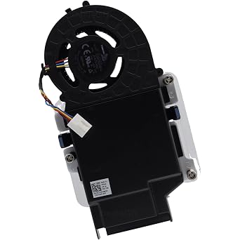 Deal4GO 5V 35W Cooling Fan Heatsink Assembly W77JN JV47V Replacement for Dell Optiplex 3080 3090 5090 7080 MFF Micro Desktop, Black
