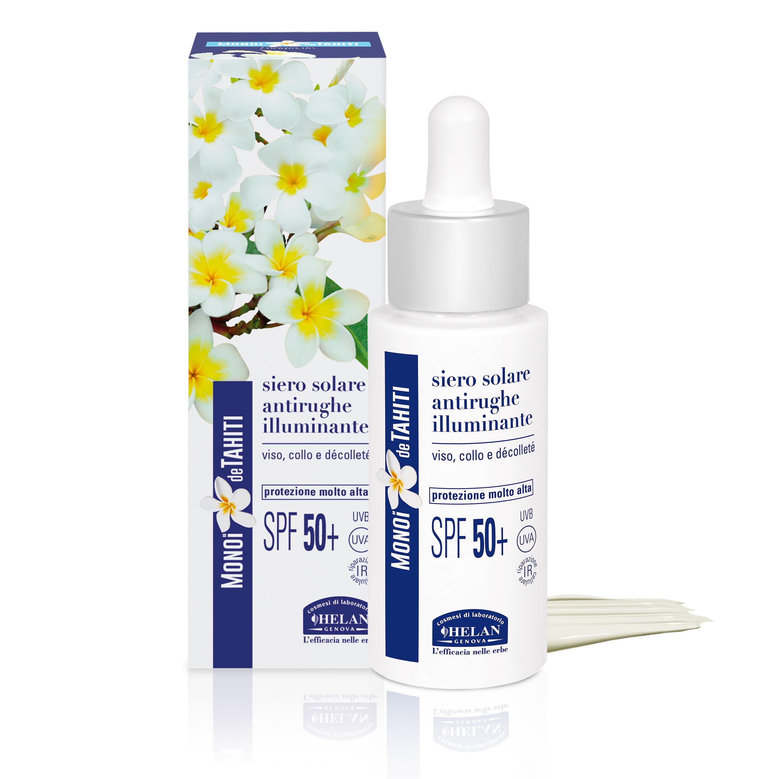 Helan Monoï de Tahiti, Anti-Wrinkle Moisturising Face Serum with Vitamin C and E