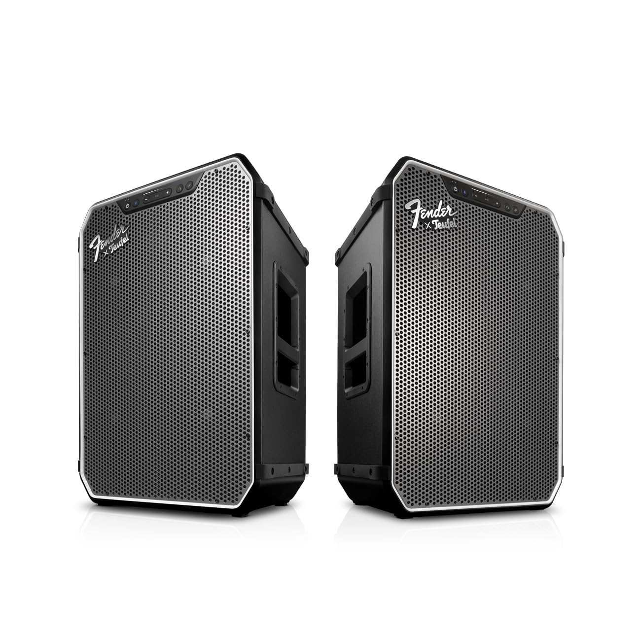 Teufel Fender x ROCKSTER NEO Stereo Set – Tragbarer Bluetooth Lautsprecher