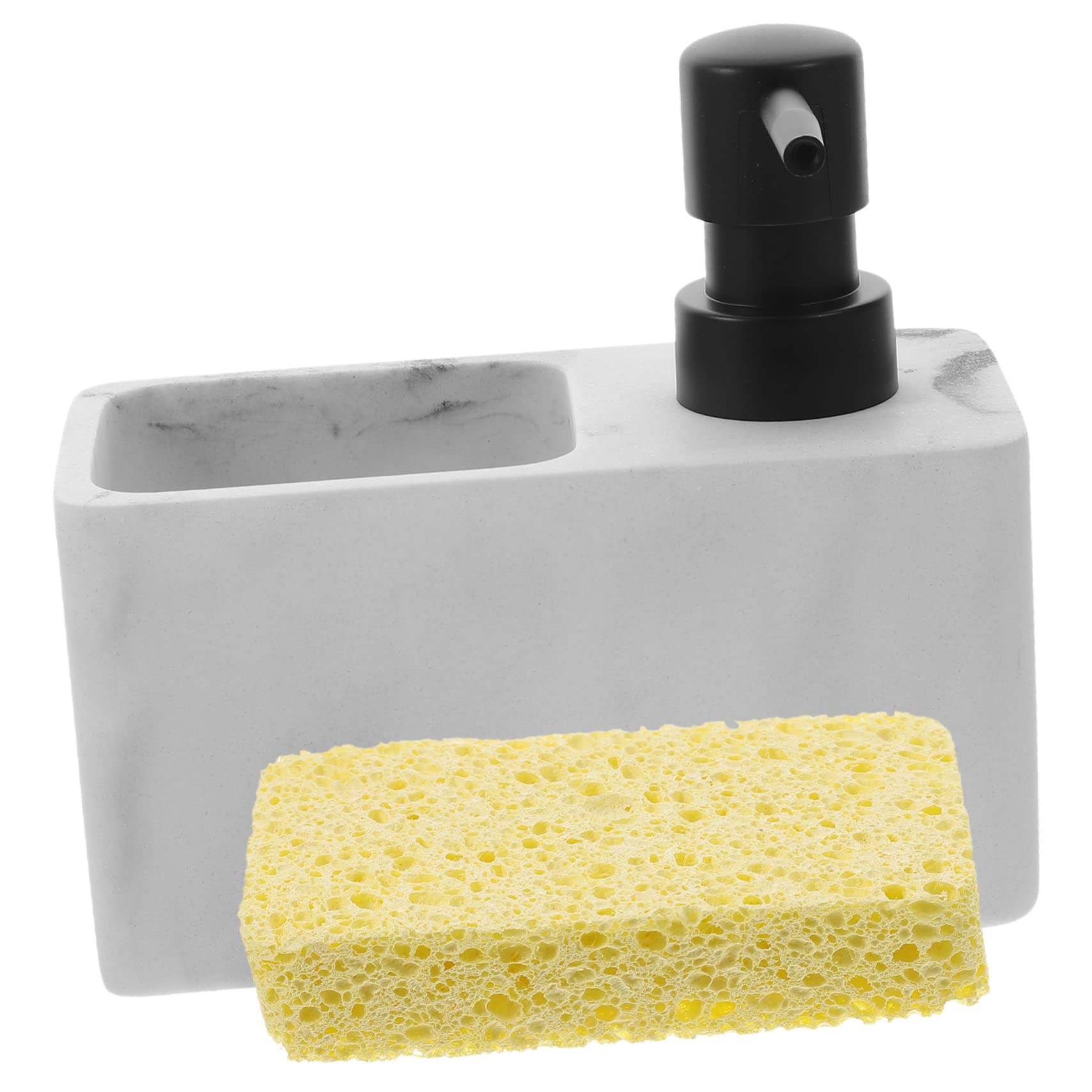 GLEAVI Flaconi Per Lozione Con Erogatore Pompa Dispensatore Per Sapone Liquido Spugna Realizzato in Materiali Sicuri e Durevoli