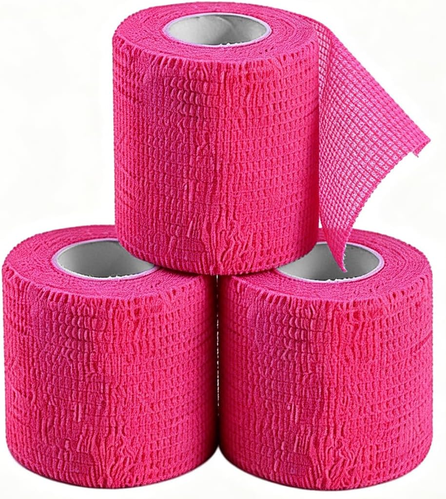 60 Pack Gentle Pink Tapes Painless Removal C-8