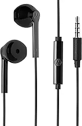 Motorola, Fone de Ouvido com Microfone, Intra Auricular, Preto