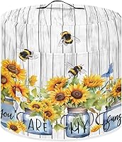 Vista 1 de Cubierta aislada para aparatos de olla a presión, también apta para olla arrocera, freidora de aire y olla de barro, cubierta antipolvo de 8 cuartos