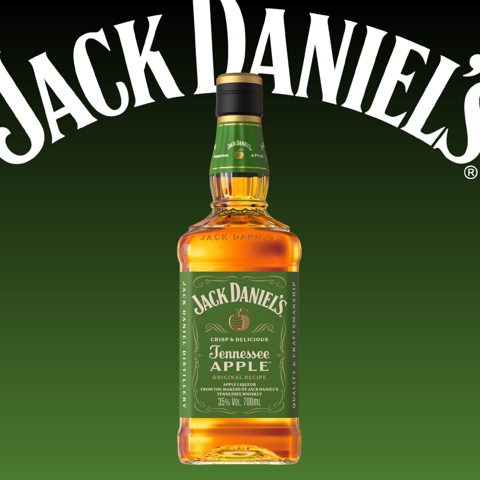 Amazon.co.jp: Jack Daniel Tennessee Apple Liquor USA Bourbon 23.7