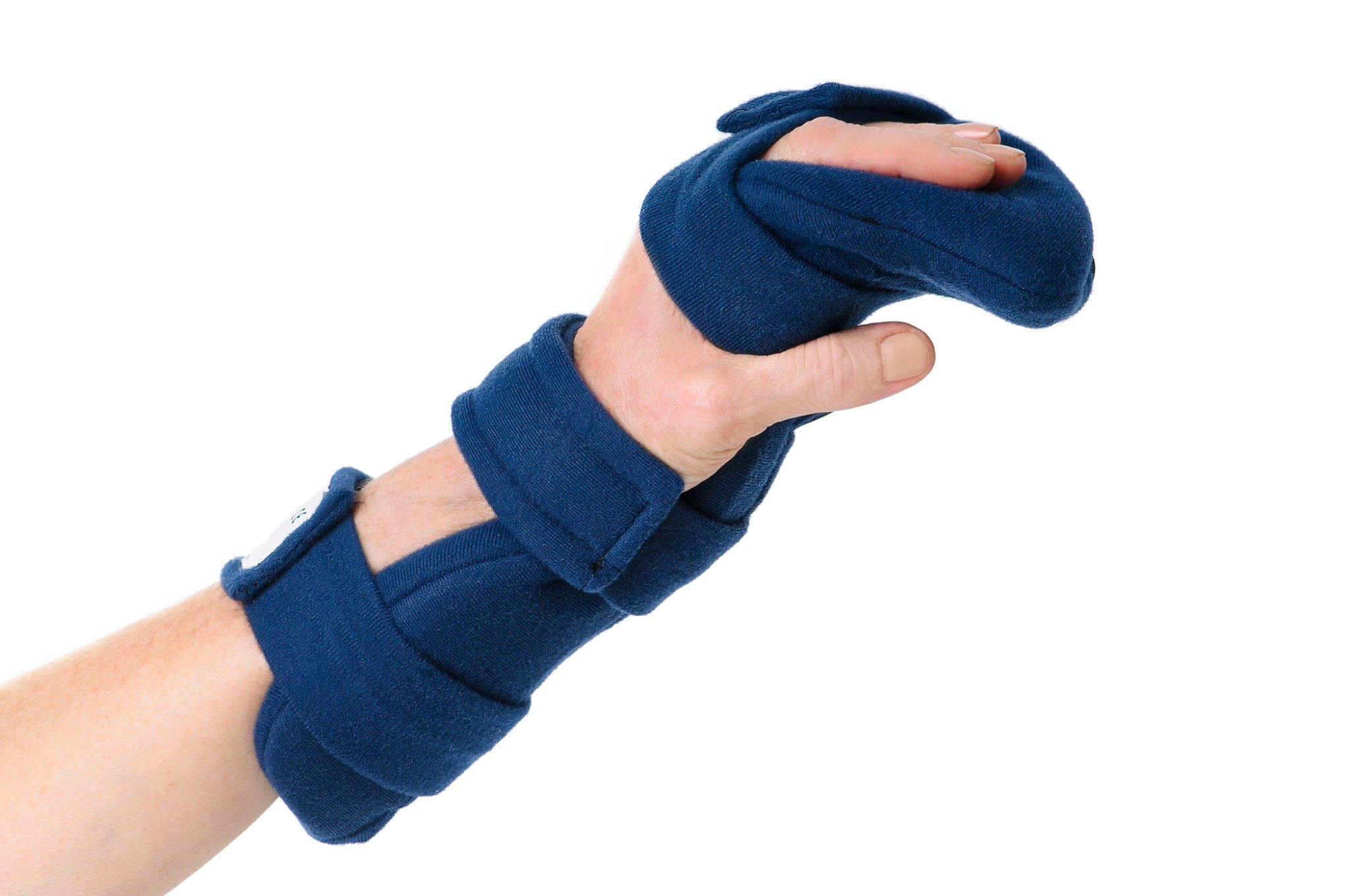 Hand/Wrist/Finger Orthosis, Navy, Adult Medium