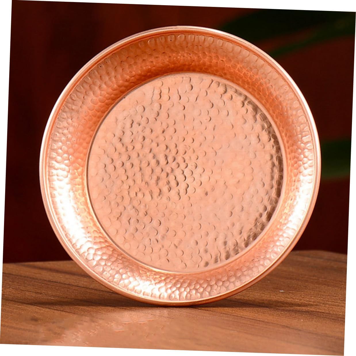 HANABASS 2 Pieces Tibetan Copper Offering Bowls Small Sacrificial Water Bowls Buddhist Ritual Holy Water Cups for Home Meditation and Altar Decoration