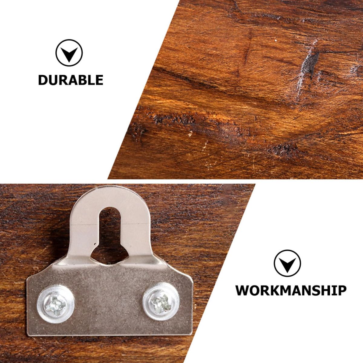 OUNONA Porta Rotolo Igienico in Legno Massello Stile Semplice e Creativo Bordi Lisci, Contenitore Pratico a Forma di Albero per Bagno in Appartamento