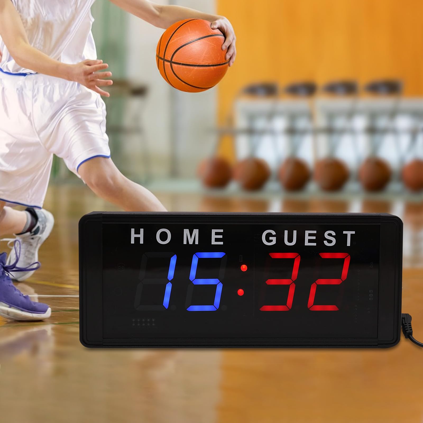 Digitale LED Tragbare Elektronische Anzeigetafel Digital Scoreboard Fußball Basketball Anzeigetafel Sport Anzeigetafel Mit Fernbedienung