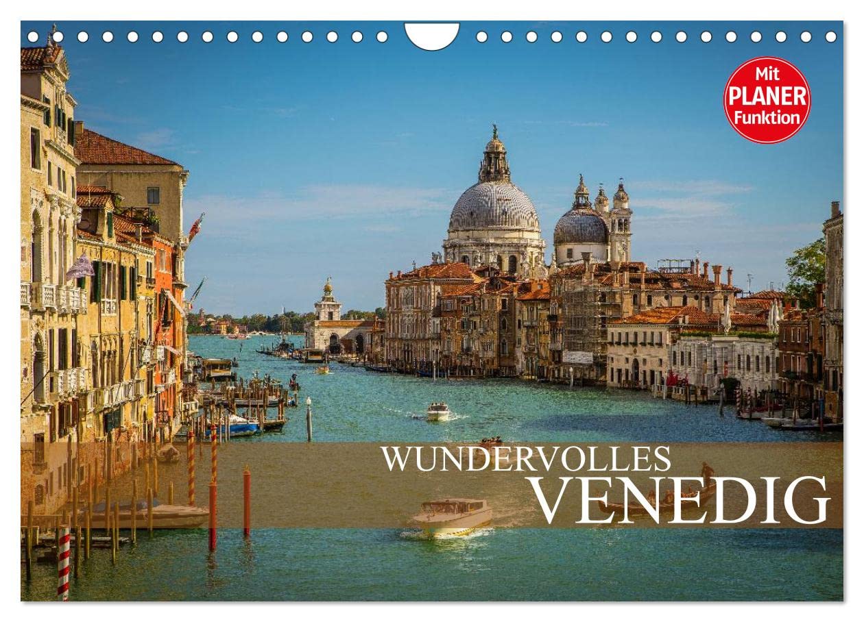 Wonderful Venice UK-Version (Wall Calendar 2026 DIN A4 Landscape), CALVENDO 12 Month Wall Calendar — image 1