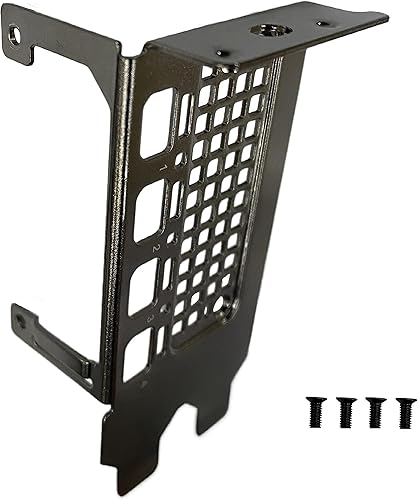 Miniatura 4 de BestParts Nuevo reemplazo de soporte corto de perfil bajo para gráficos de video Nvidia Quadro RTX A2000 con tornillos